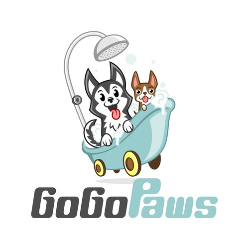 Fun Logo for Dog Grooming Business