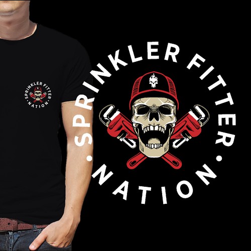 sprinkler fitter nation shirt