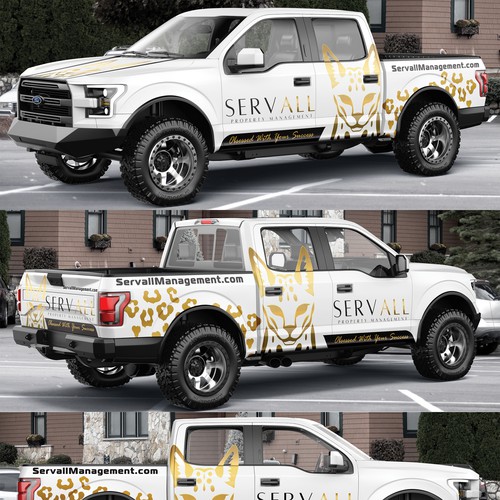 Ford F 150 wrap design