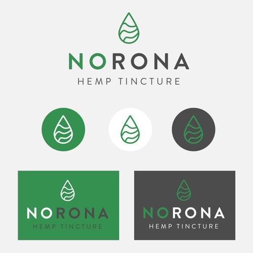 Simple logo concept for tincture product