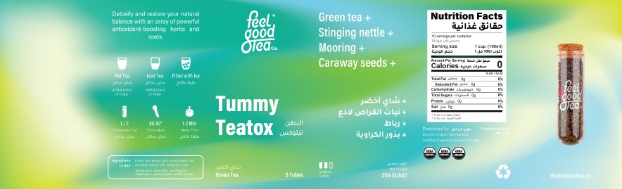 Feel Good Tea Packaging Design