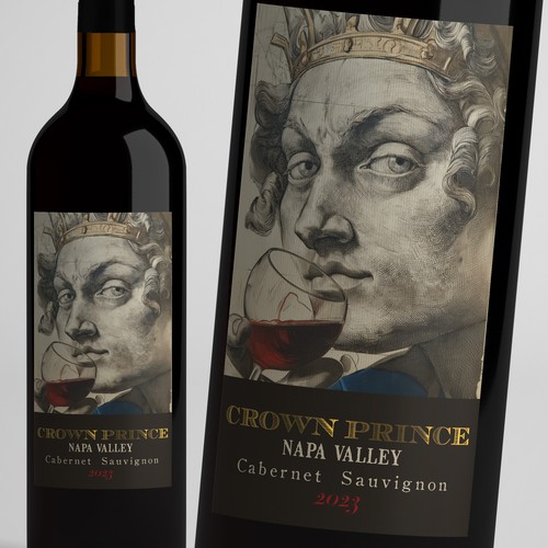wine label
