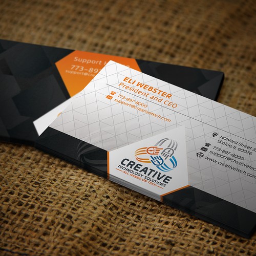 Creative Business Card for Creative Tech!