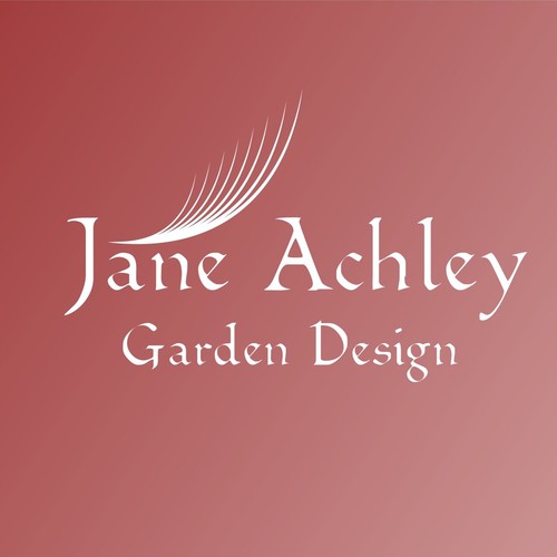 Create a stylish logo and business card for an upcoming garden designer