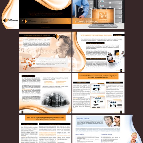 Brochure design for Apex Microsystems