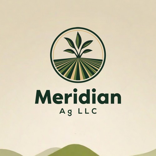 Corporate Agriculture Logo Meridian