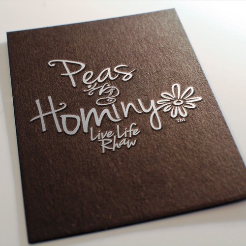 Logo for peas and hominy 