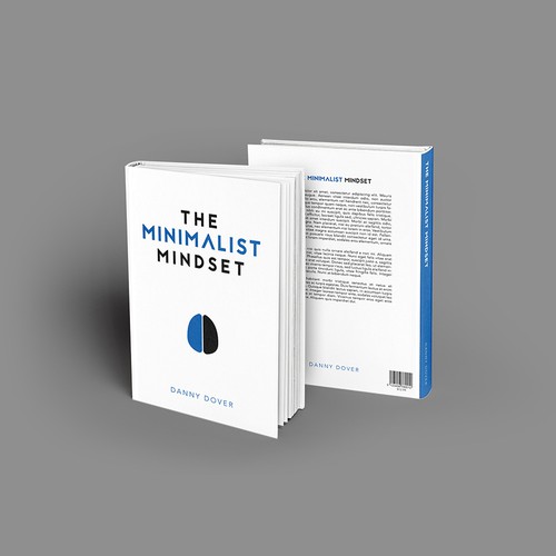 Minimalist Concept Book Cover design