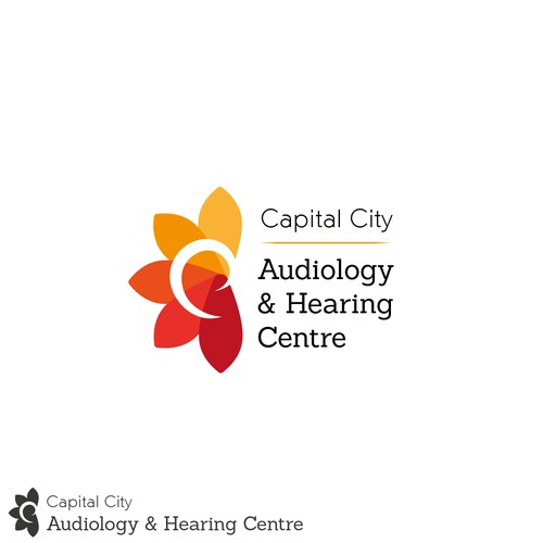 Fun logo with some relationship with the ear.