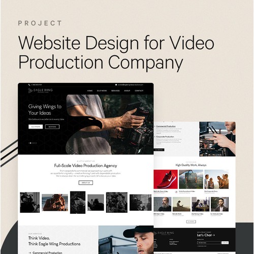 Website design for Video Production Company
