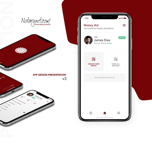 Notary Act App Redesign 