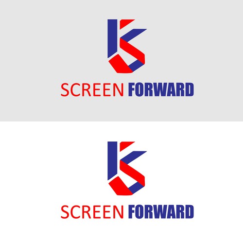 initial logo design 