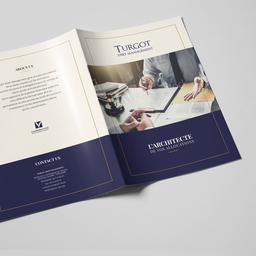 A4 Brochure design