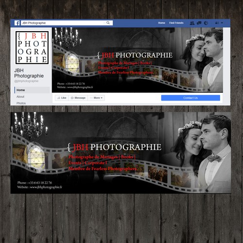 { JBH PHOTOGRAPHIE Facebook Cover