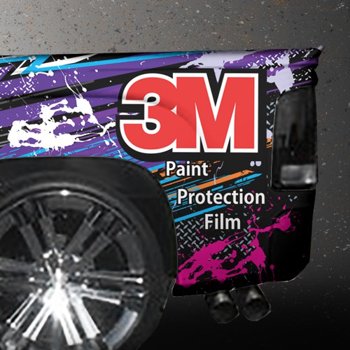 The Auto Protectors needs a crazy, colorful, eye catching race-truck wrap!