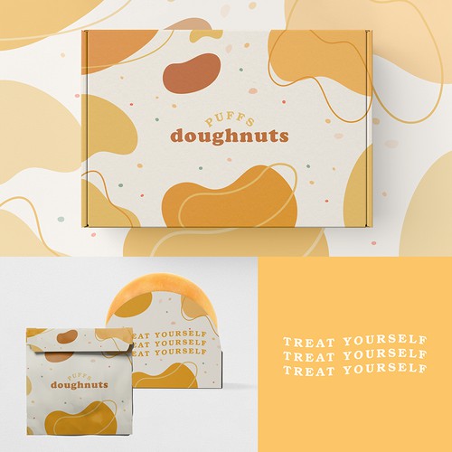 Brand Packaging Concept for Doughnut Company