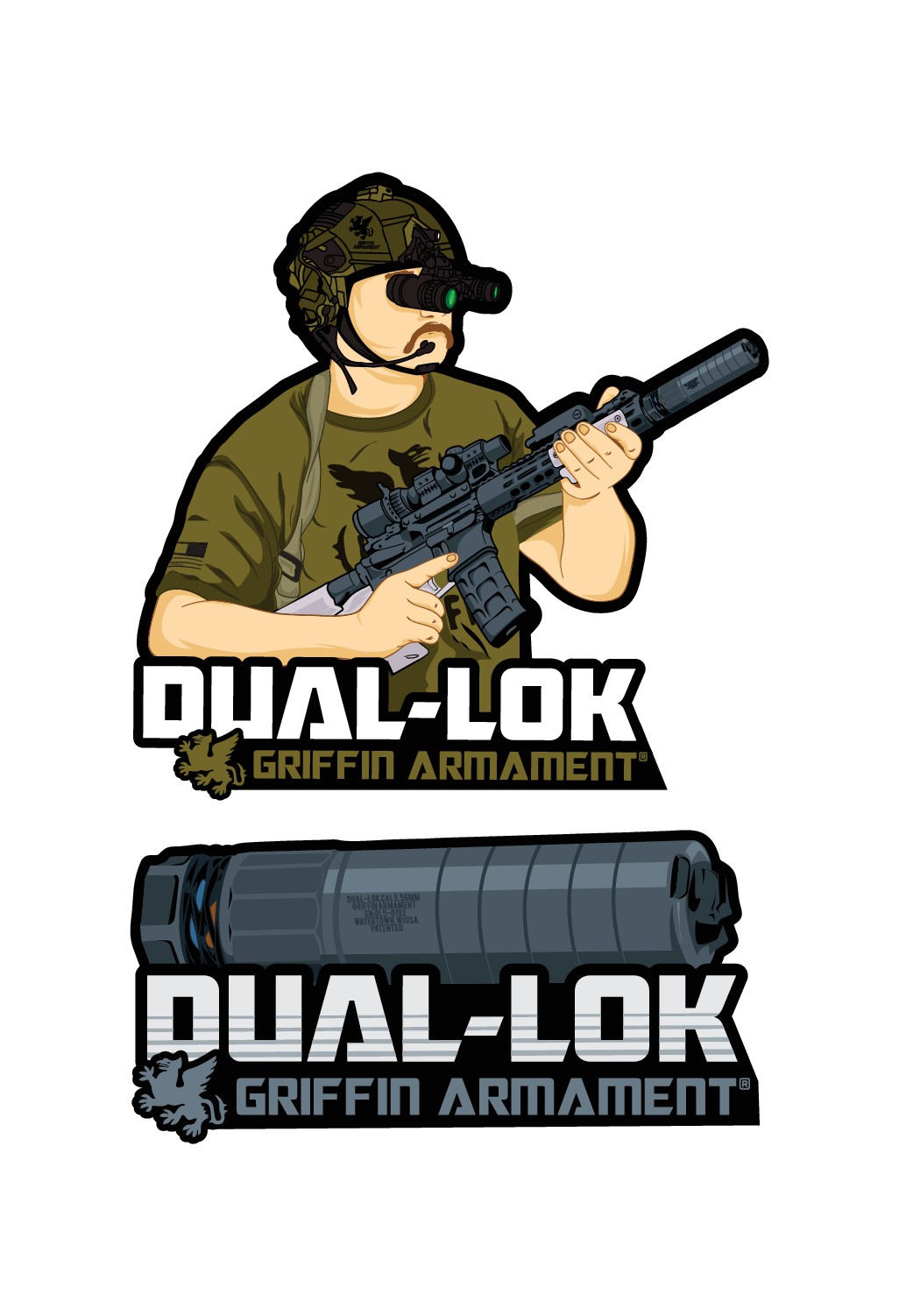 Firearm Nightvision Sticker!