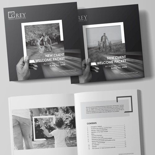 The Grey Legal Group - Welcome Packet Brochure