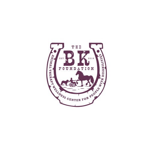 Classic logo concept for the BK Foundation