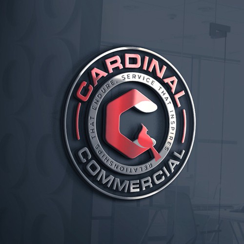 Logo design for Cardinal Commercial