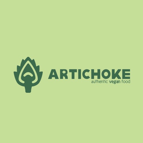 Artichoke logo design