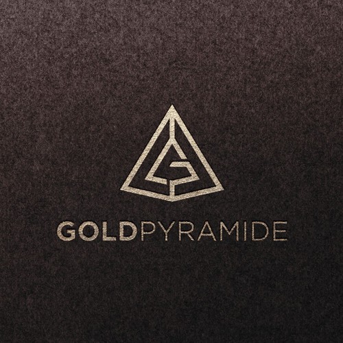 Modern, Luxurious, Mature icon that represents Pyramide + G + P.