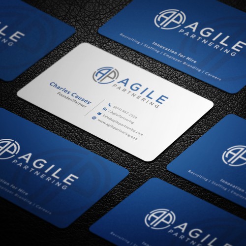 Modern Sleek Professional Business Card