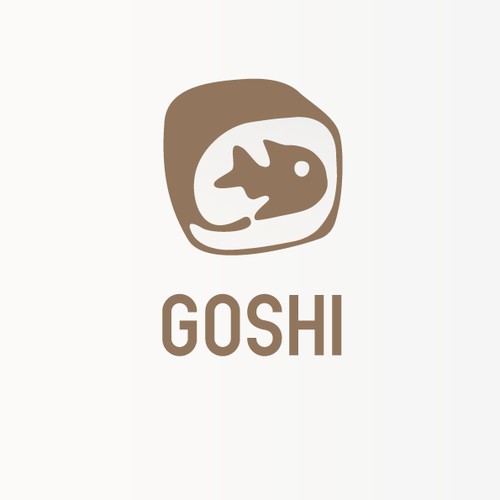 Logo for Goshi, a sushi restaurant