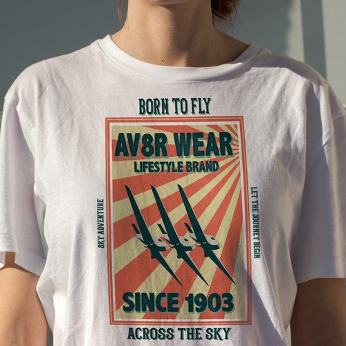 AV8R Wear - 'Born to fly Across the Sky! '