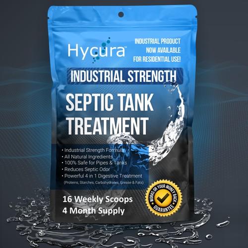 Packaging Design for a Septic Treatment