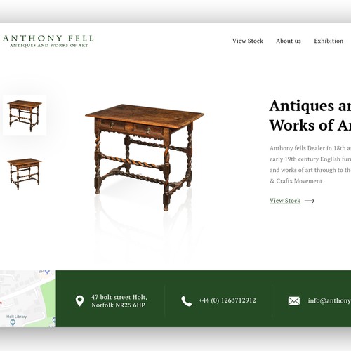 Antiques Website