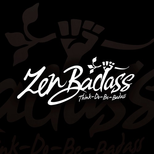 Logo for Zen Badass a Lifestyle brand educating/motivating people to be mindful, fearless, authentic, compassionate and ethical