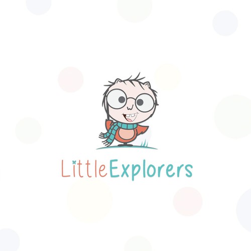 cute and professional logo evoking exploration for a home daycare