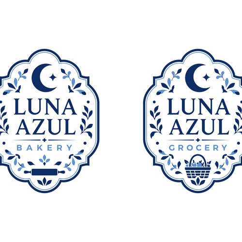 luna azul logo