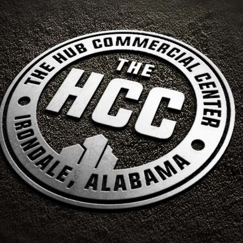 Bold logo for The Hub Commercial Center