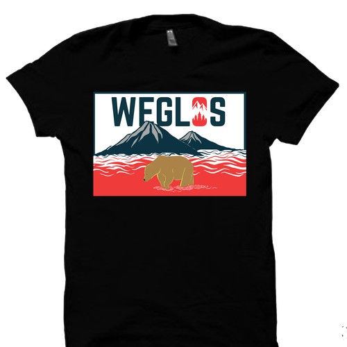 Weglos T-shirt design