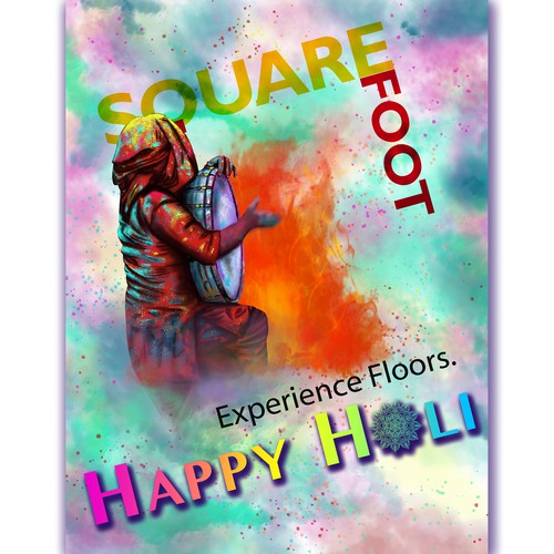 Holi Festival Illustration