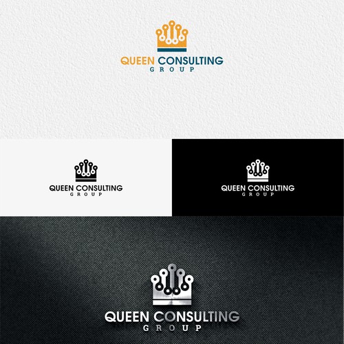 Queen IT staffing logo