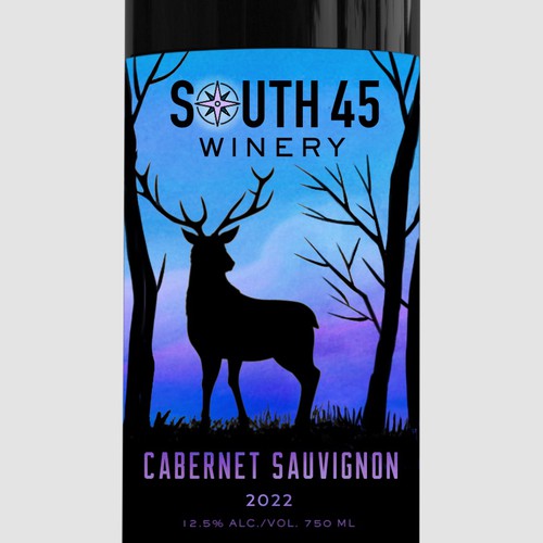 Label design for a Canadian Winery