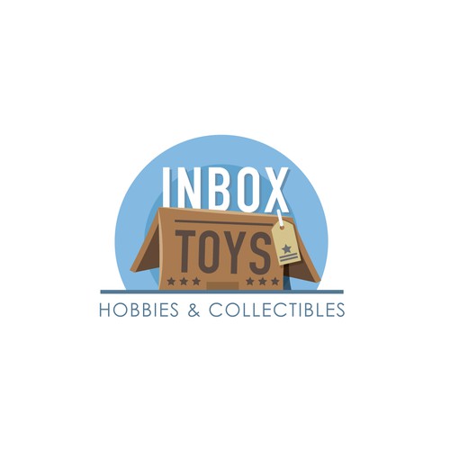 Logo concept for Inbox Toys