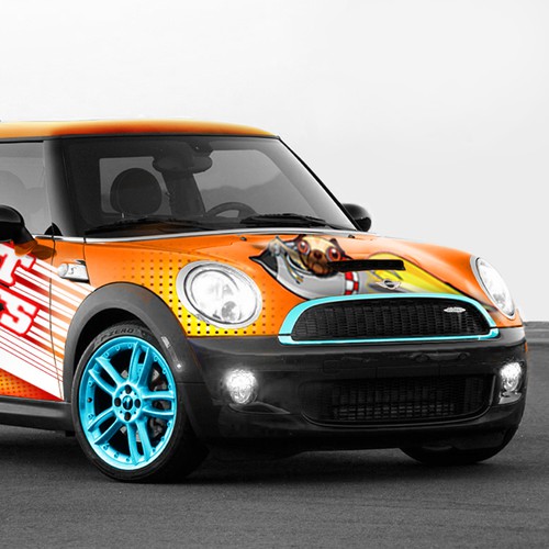 (proposed) Design Rocket Prints Mini Cooper Clubman Wrap