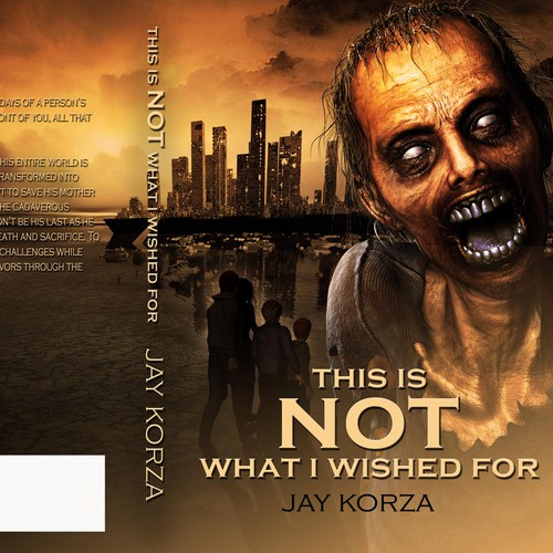 Zombie book cover!