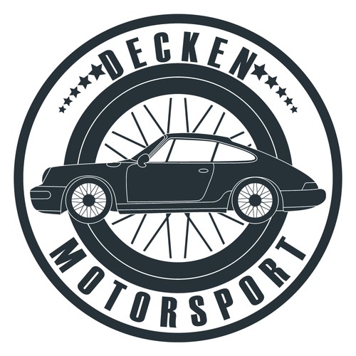 Logo estilo vintage para taller de autos