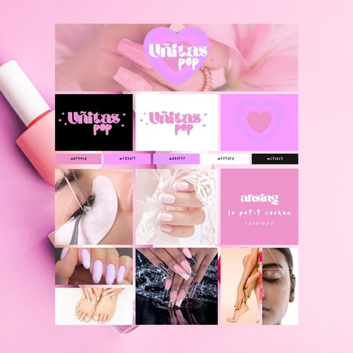 Uñitas pop brand guide