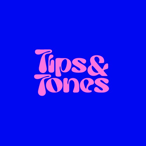 A bold, modern logo created for a press-on nail brand