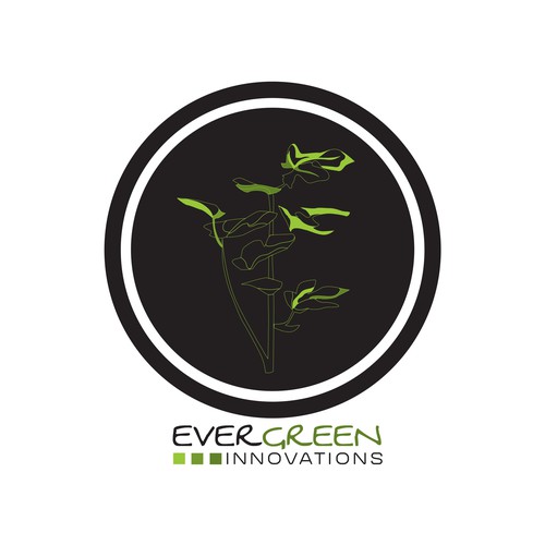Concept logo for Ever Green Innovations