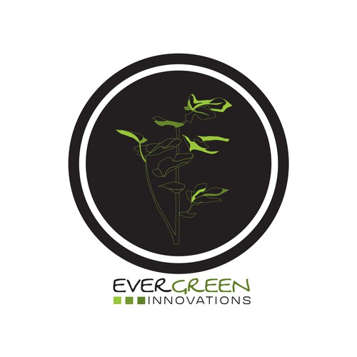 Concept logo for Ever Green Innovations