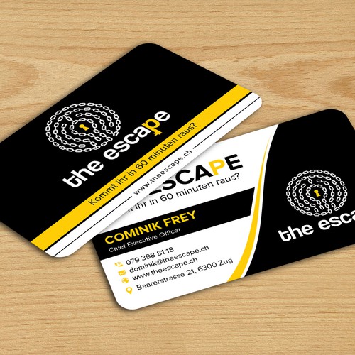 Business card design