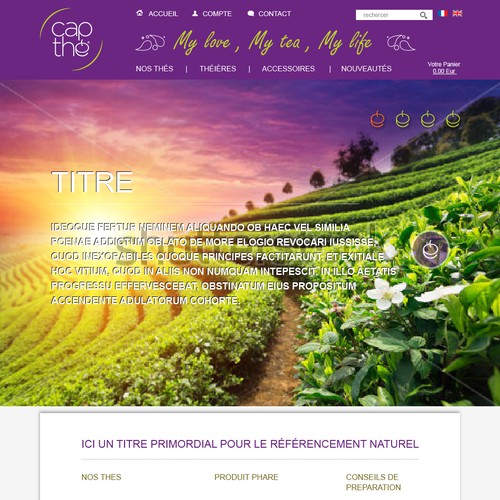 HOMEPAGE TEA DESIGN...