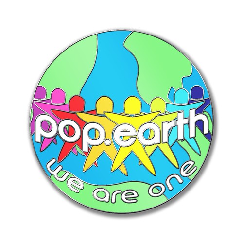 POP EARTH PIN